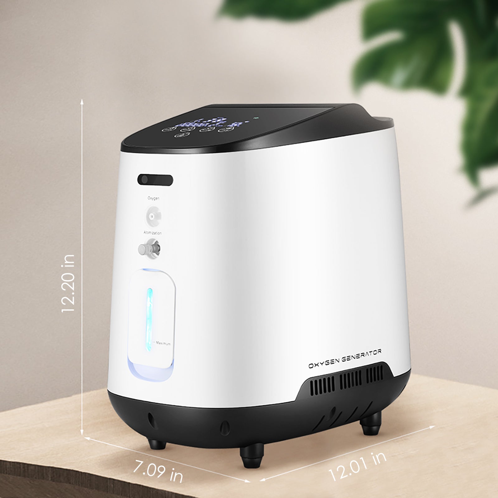 Efficient 105W Home Oxygen Concentrator | 1.7L Indoor Flow