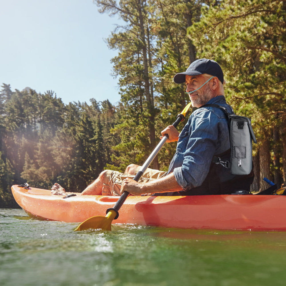 VARON 1-5L/min Pulse Flow Portable Oxygen Concentrator NT-02✨8 Cell/16 Cell Battery