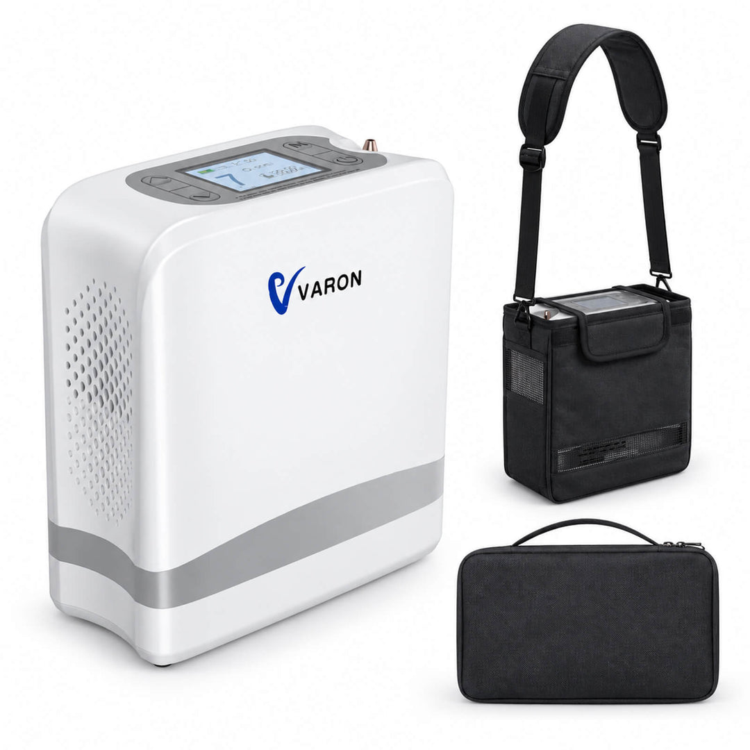 VARON Portable Oxygen Concentrator 1-7 L/min VP-8 Lite