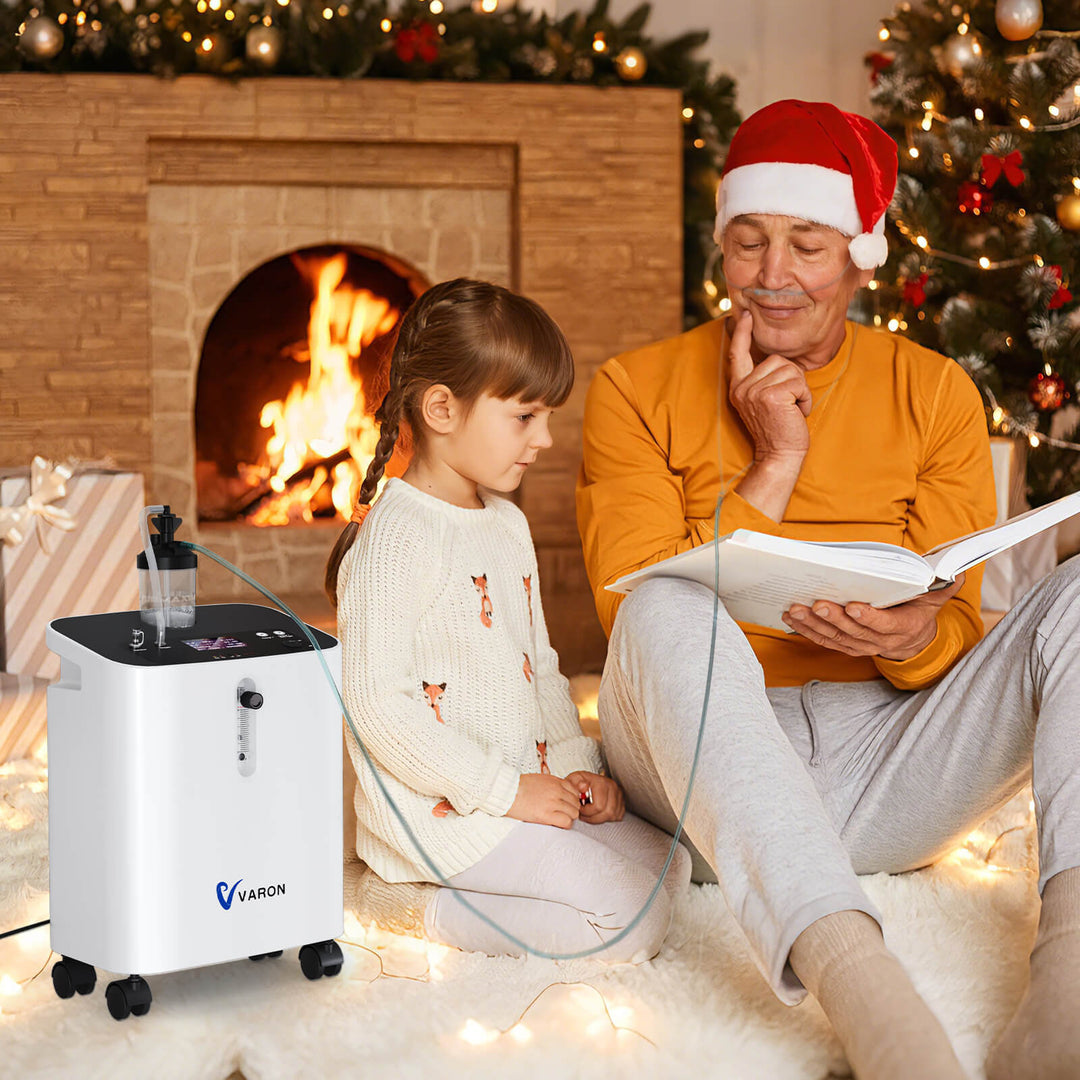 VARON Home Oxygen Concentrator With the Wheels Serene 3