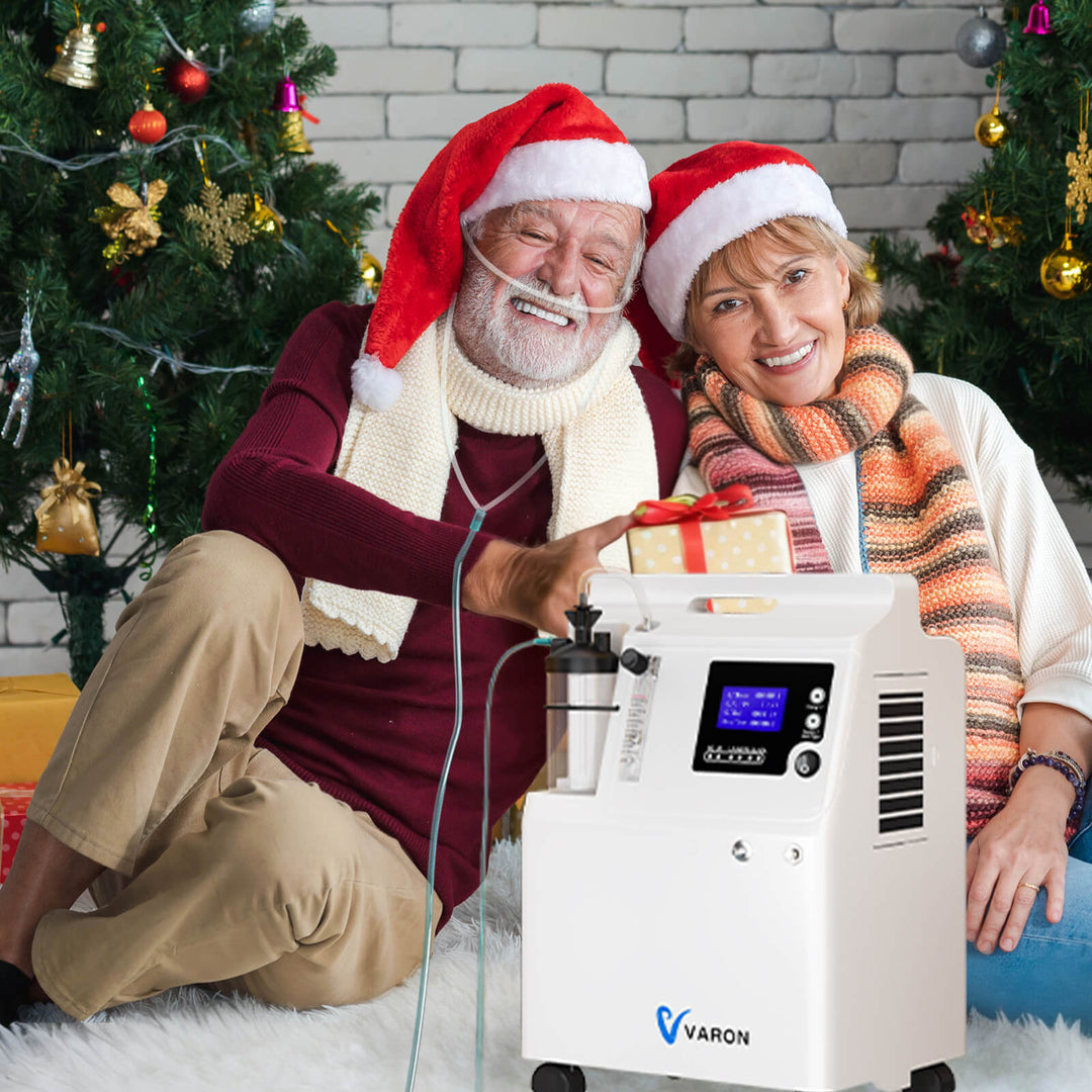 VARON FDA Approved 5L Home Oxygen Concentrator Serene 5