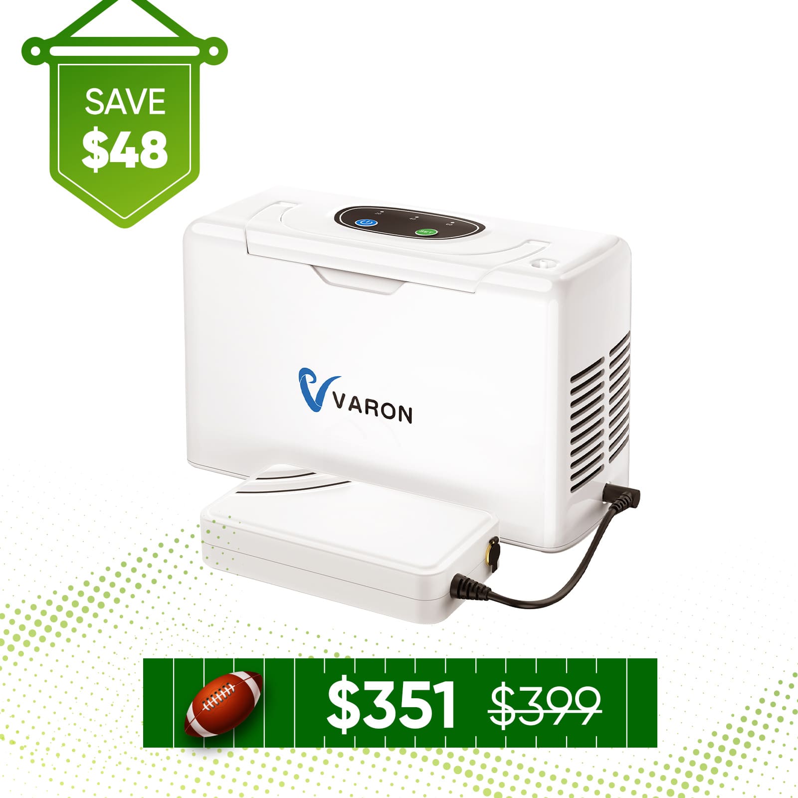 VARON Portable Oxygen Concentrator 3L/min NT-05