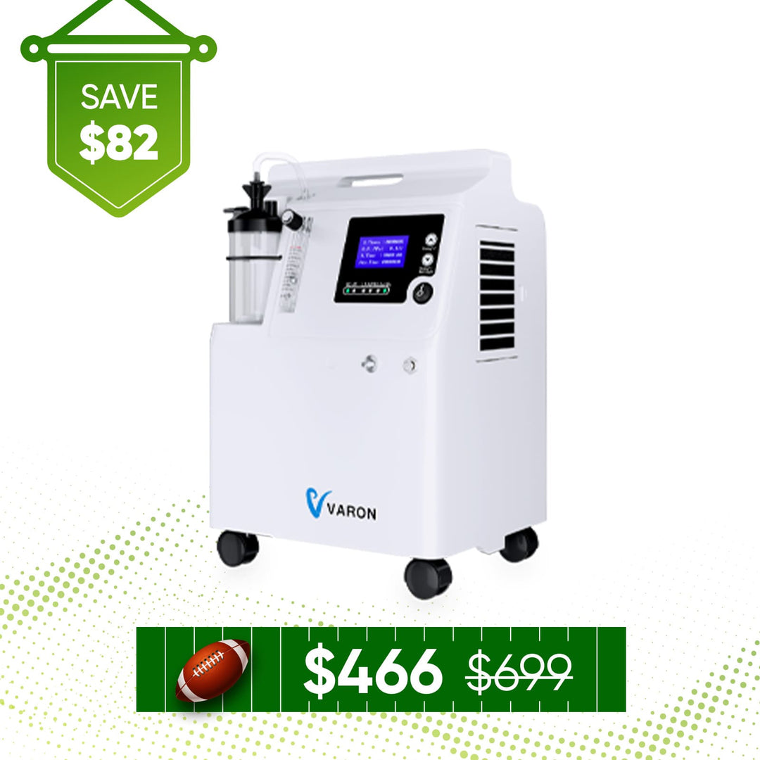 VARON FDA Approved 5L Home Oxygen Concentrator Serene 5