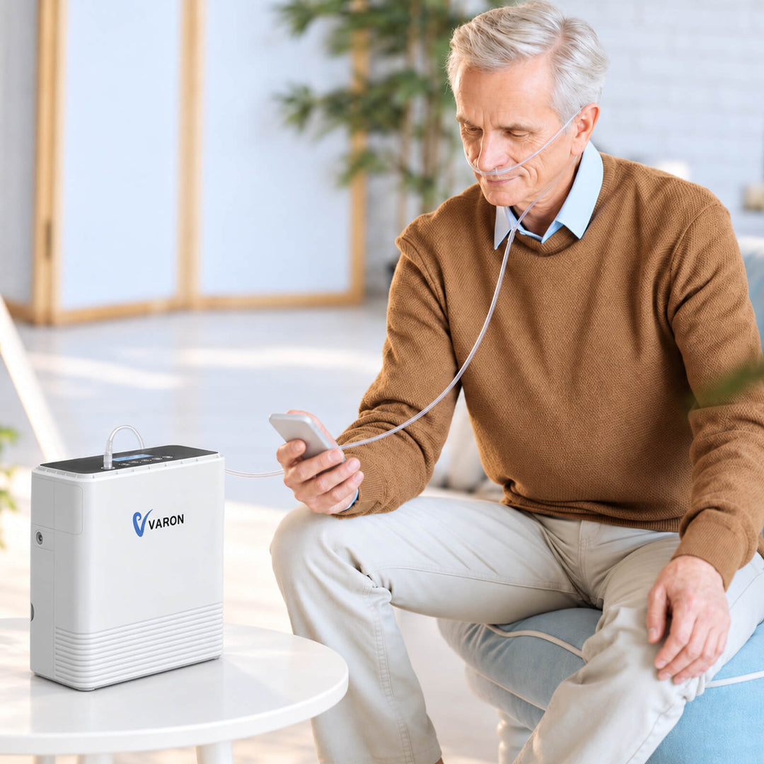 VARON Portable Oxygen Concentrator 1-6L/min NT-06