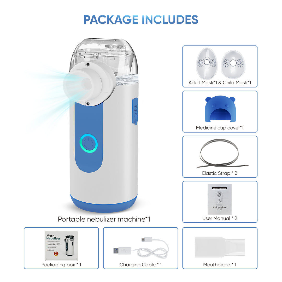 Compact Portable Nebulizer 133B For Adult And Children