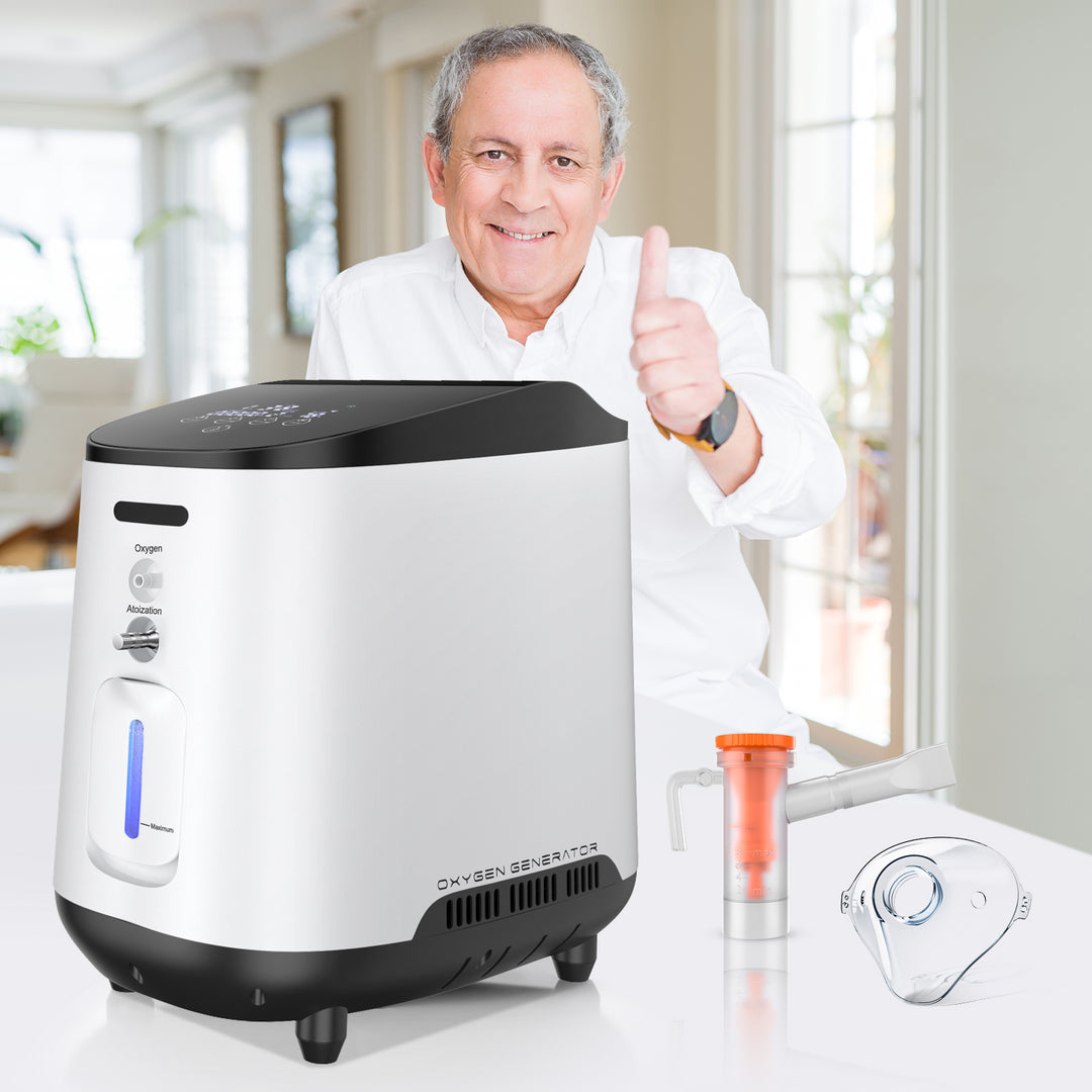 Home Oxygen Concentrator 105W And Two Extra Nasal Cannulas