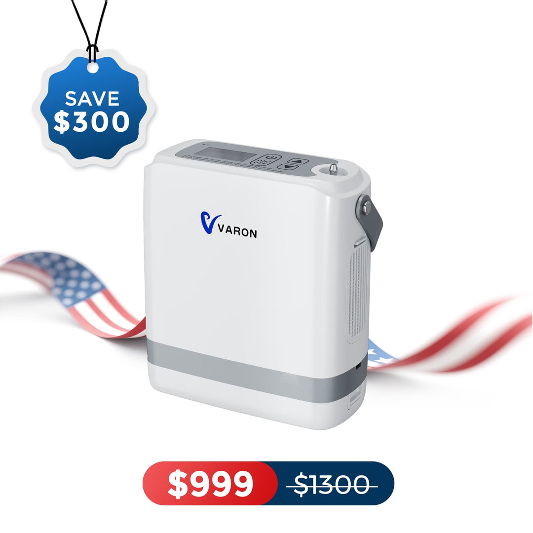 VARON Portable Oxygen Concentrator 1-8 L/min NT-08G