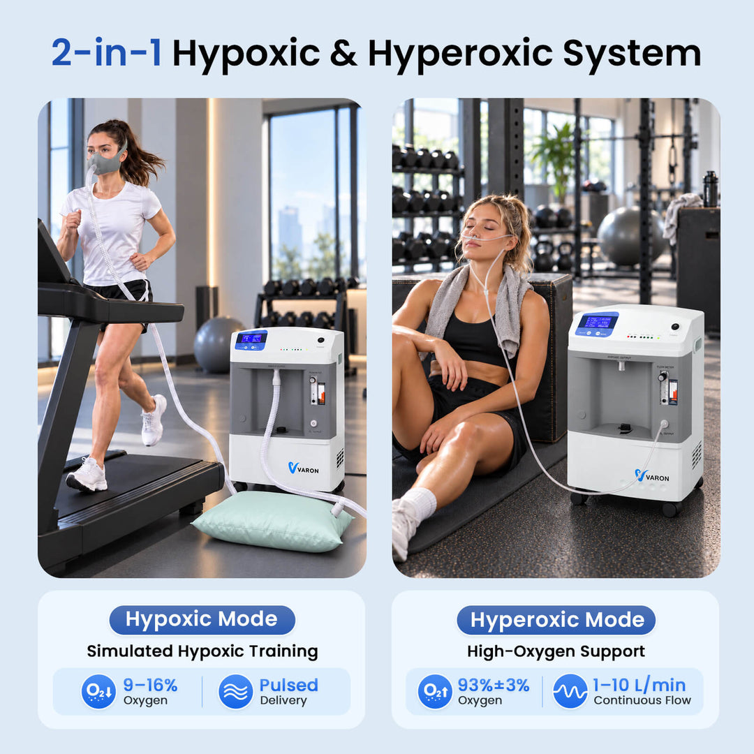 VARON Elevate 100 High-Flow Hypoxic Altitude Generator for Altitude Training