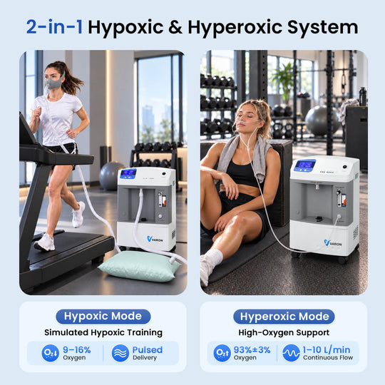 VARON Elevate 100 High-Flow Hypoxic Altitude Generator for Altitude Training