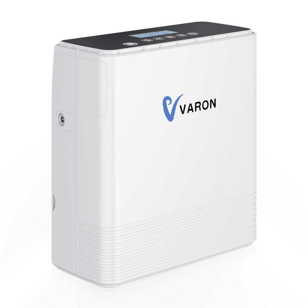 VARON Portable Oxygen Concentrator 1-6L/min NT-06+One Battery Bundle