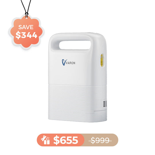 VARON 1-5L/min Pulse Flow Portable Oxygen Concentrator NT-02