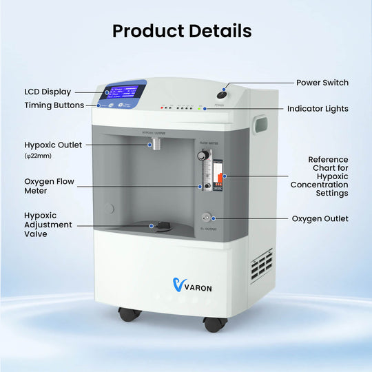 VARON Elevate 100 High-Flow Hypoxic Altitude Generator for Altitude Training