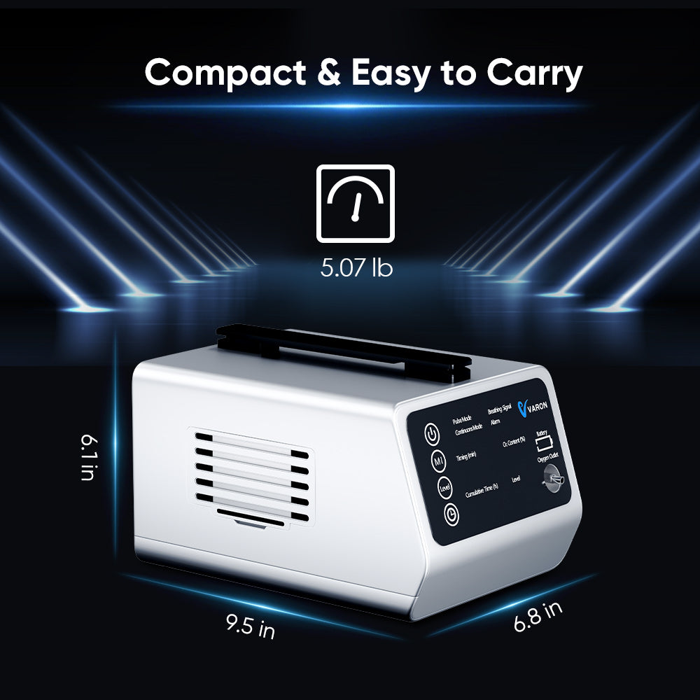 NEW ARRIVAL💥VARON Home Oxygen Concentrator 101W+In-Car Portable Oxygen Concentrator VT-1