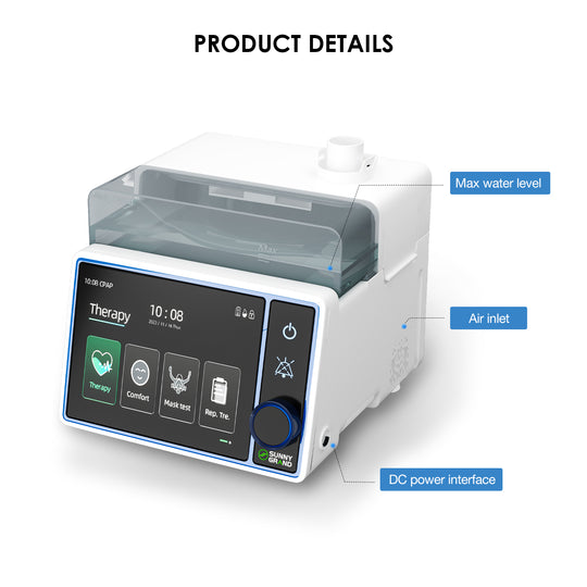 NEW ARRIVAL VARON Sunny Series BiPAP Machine 25S With Heated Humidifer