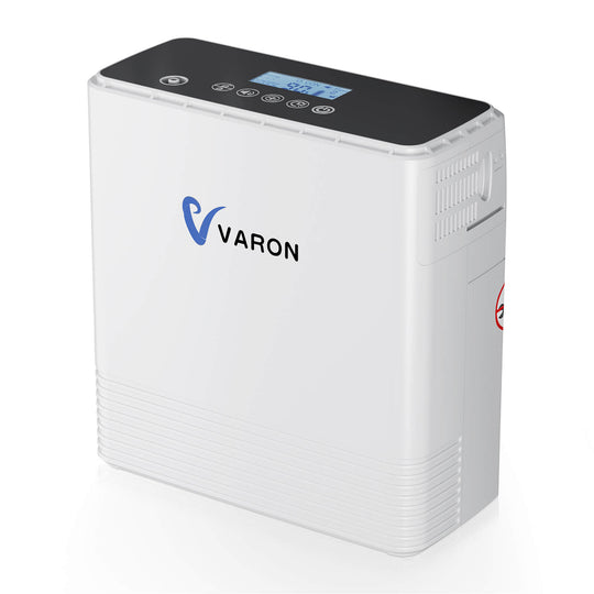 Portable Oxygen Concentrator Varon 1-6L/min Continuous Flow NT-06 with One Battery for Outdoor Use