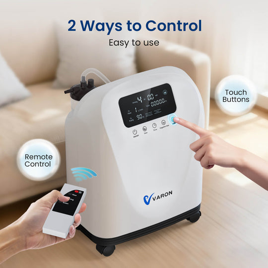 VARON Home Oxygen Concentrator With The Wheels VH-4