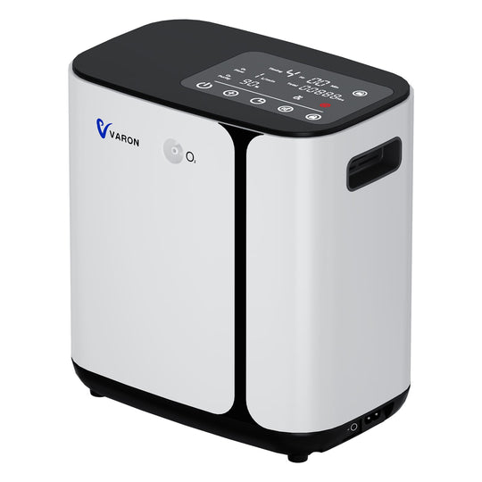 Varon Home Oxygen Concentrator 1-6L/min Continuous Flow NT-09 Low Noise and Only 9.3lbs