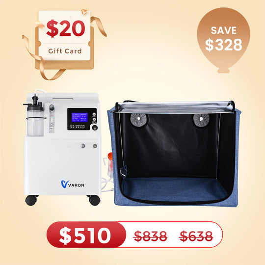 Extended Oxygen Therapy Bundle for Small Pets with Continuous Oxygen Support