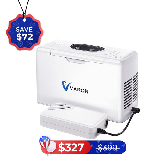 VARON Portable Oxygen Concentrator NT-05 With Continuous Flow