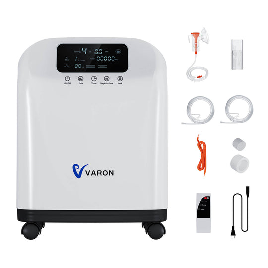 VARON Home Oxygen Concentrator With The Wheels VH-4