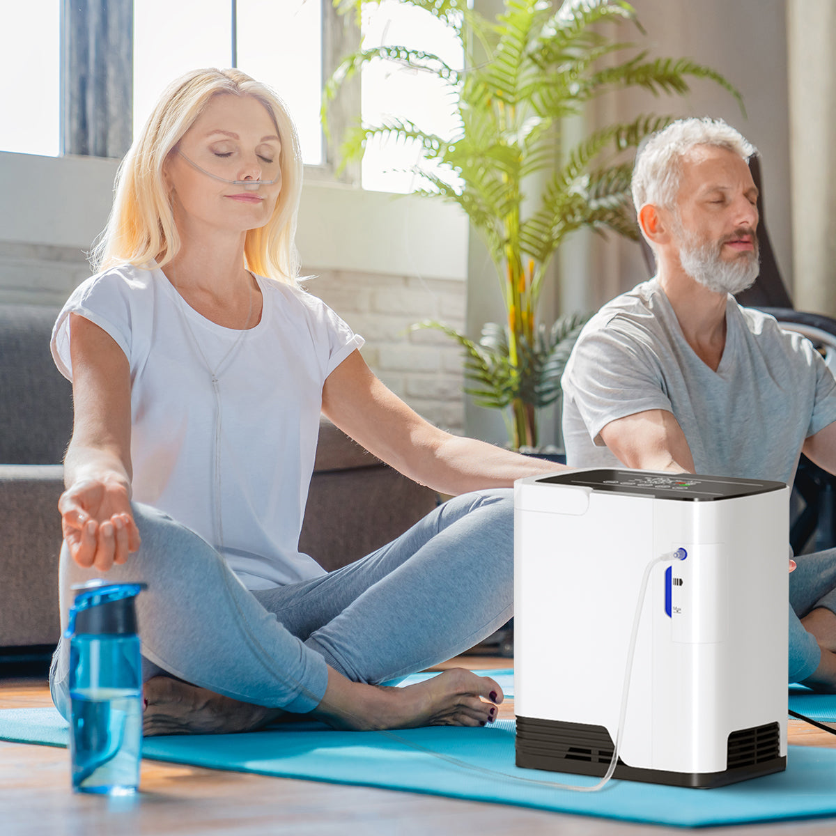 Low-Noise ZY-1J Home Oxygen Generator | 1–7L with Nebulization