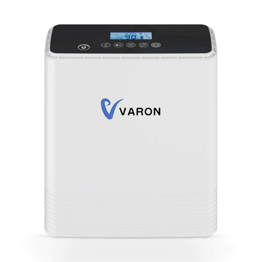 Portable Oxygen Concentrator Varon 1-6L/min Continuous Flow NT-06 with One Battery for Outdoor Use