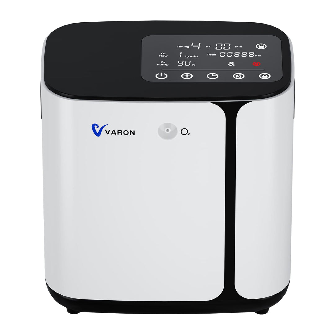 Varon Oxygen Concentrator 1-6 Liter Lightweight 9.3lbs New Arrival NT-09 Oxygen Machine for Home