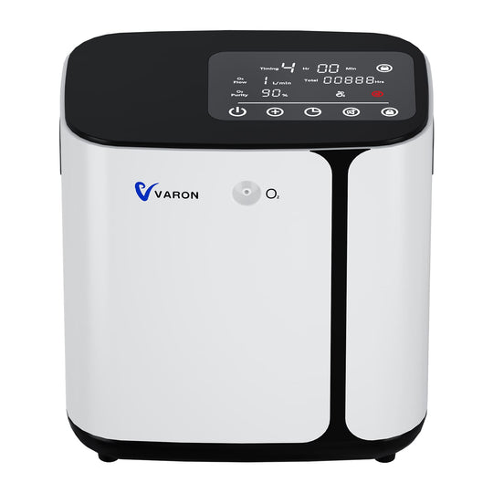 Varon Home Oxygen Concentrator 1-6L/min Continuous Flow NT-09 Low Noise and Only 9.3lbs