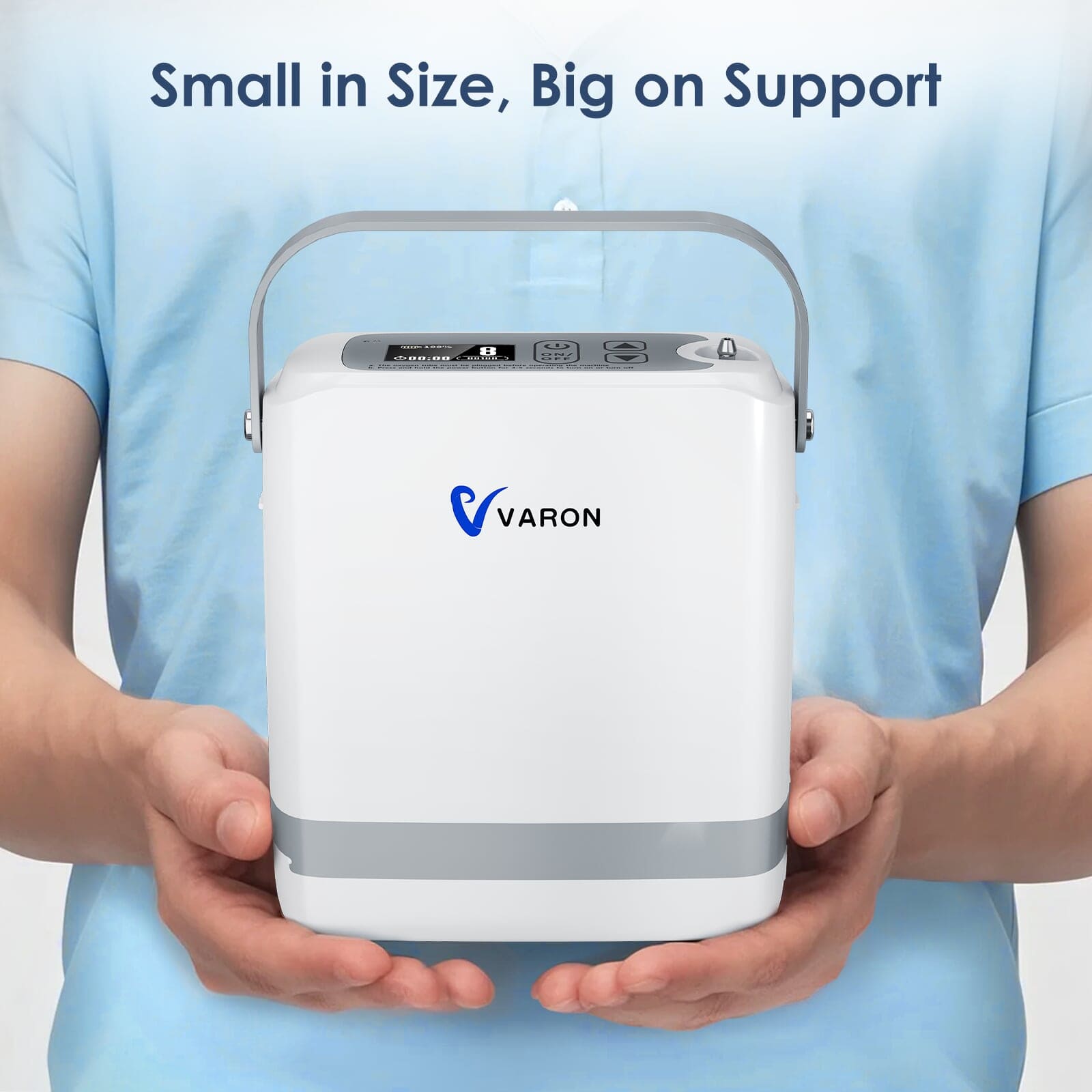 VARON Portable Oxygen Concentrator 1-8 L/min NT-08G
