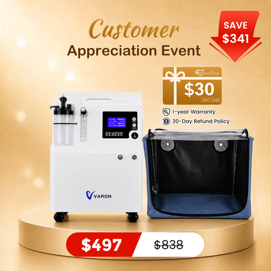 Extended Oxygen Therapy Bundle for Small Pets with Continuous Oxygen Support