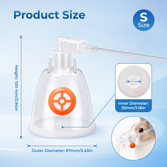 Pet Oxygen Mask for Dogs, Cats, Animals