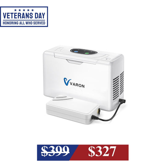 VARON Portable Oxygen Concentrator NT-05 With Continuous Flow