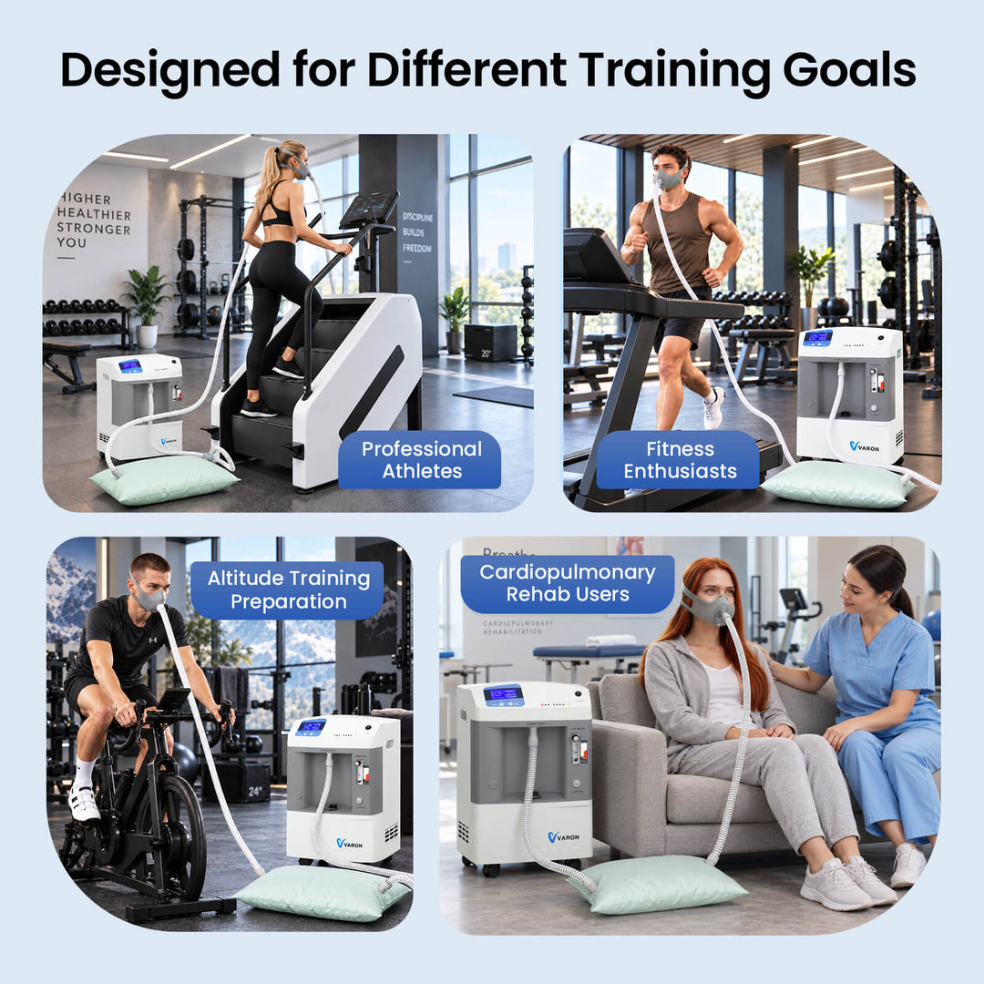 VARON Elevate 100 High-Flow Hypoxic Altitude Generator for Altitude Training