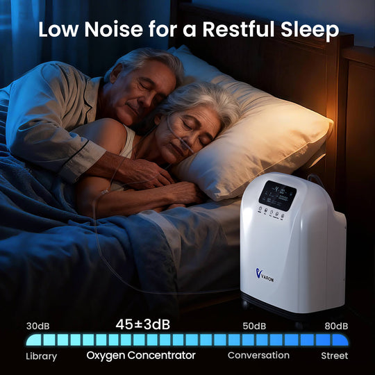 VARON Home Oxygen Concentrator With The Wheels VH-4