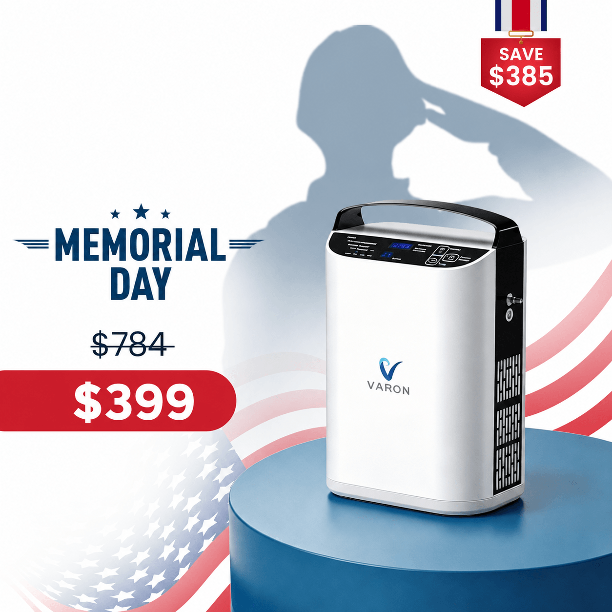 VARON Portable Oxygen Concentrator NT-01