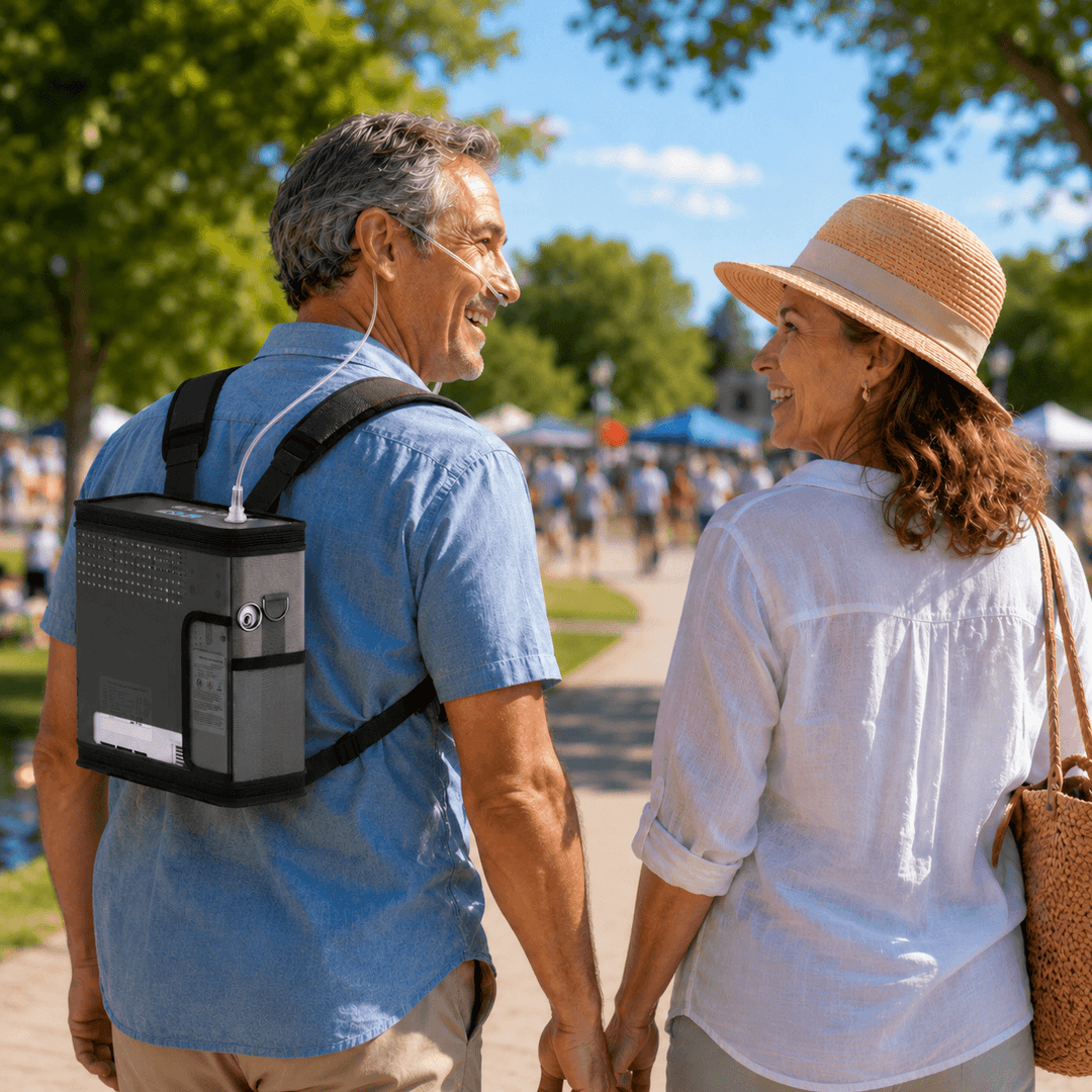 Best Selling VARON Portable Oxygen Concentrator 1-6L/min NT-06