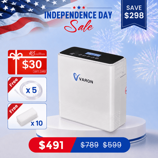 VARON Portable Oxygen Concentrator 1-6L/min NT-06