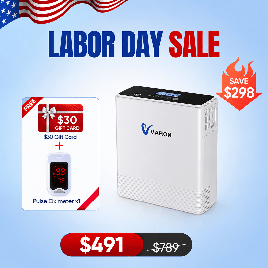 Best Selling VARON Portable Oxygen Concentrator 1-6L/min NT-06