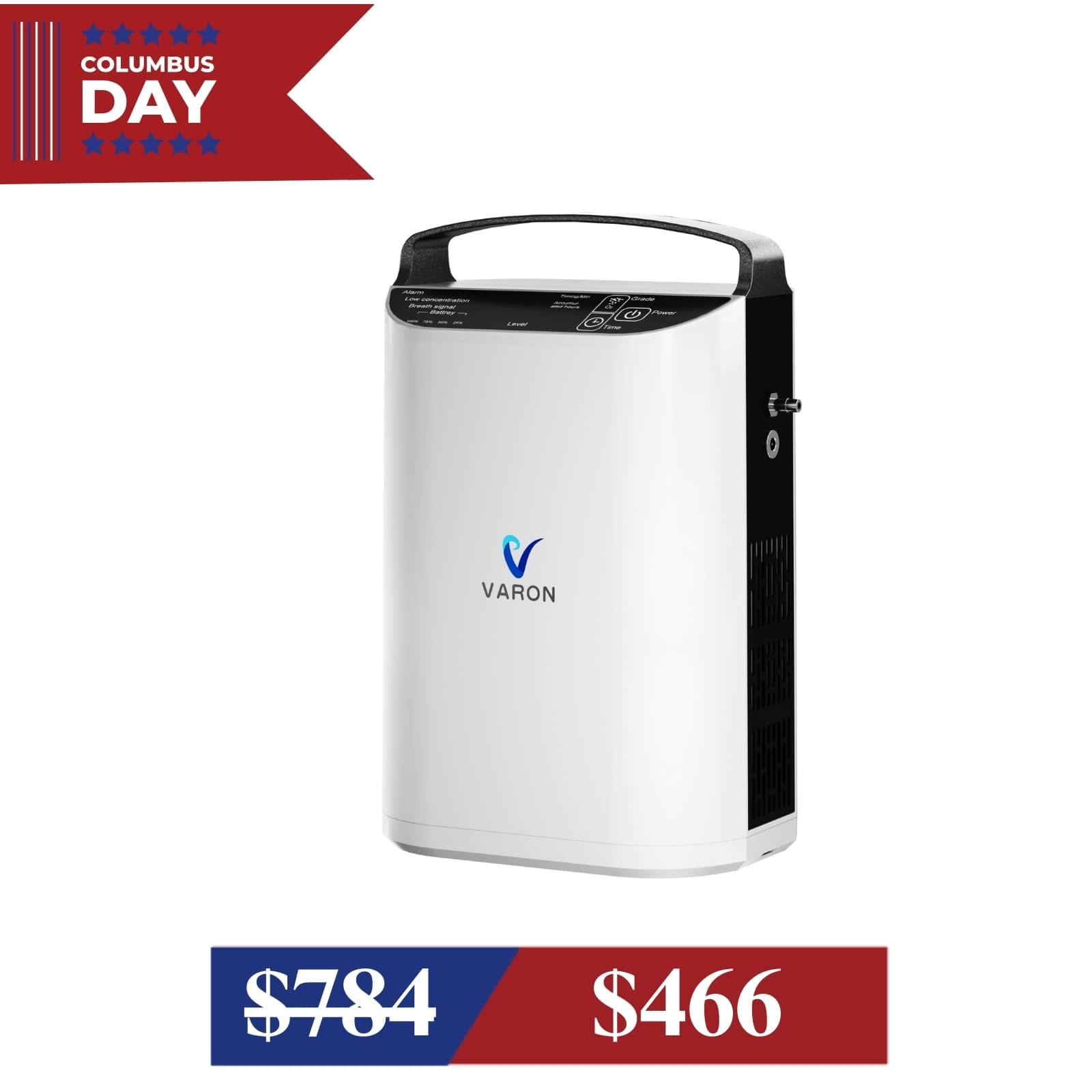 VARON Portable Oxygen Concentrator NT-01