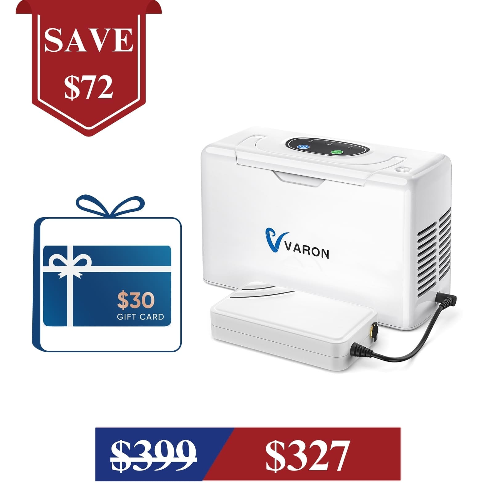 VARON Portable Oxygen Concentrator 3L/min NT-05