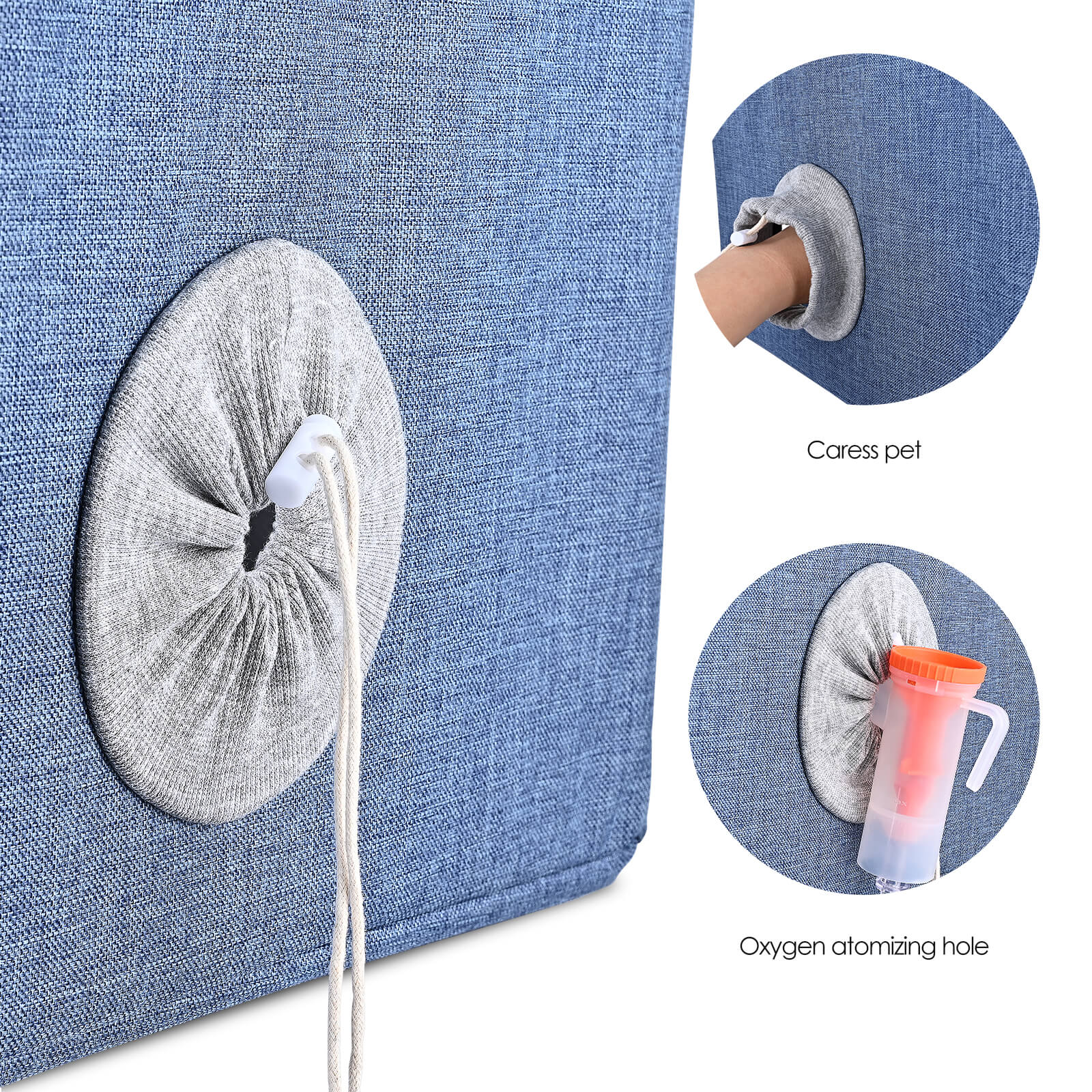 VARON Pet Oxygen Support Bundle for Small Pets with NT-06 Concentrator and Oxygen Chamber