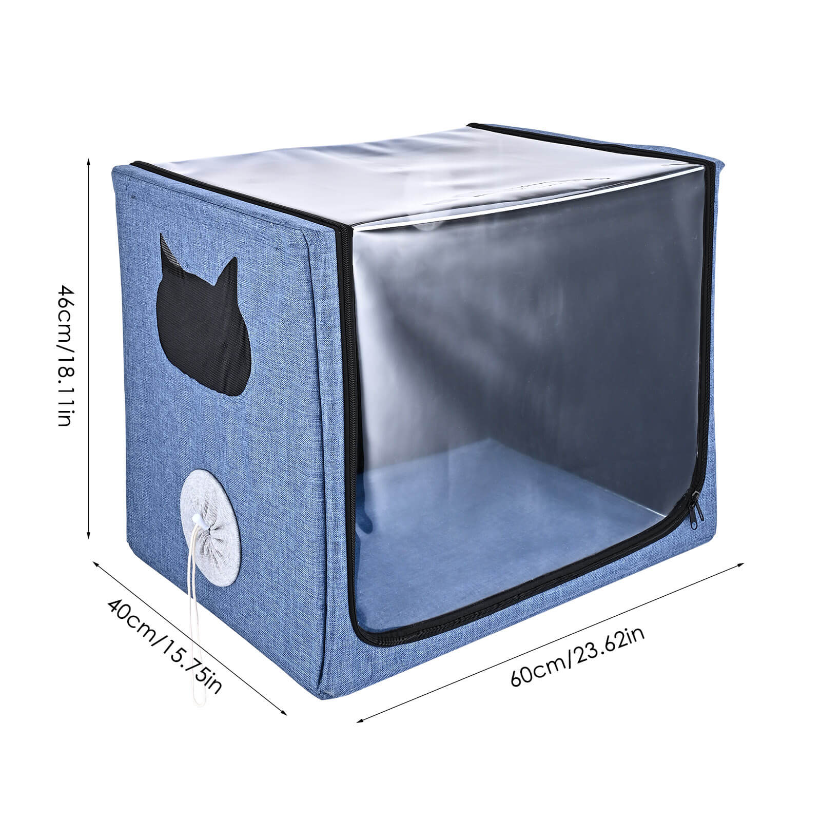 VARON Pet Oxygen Support Bundle for Small Pets with NT-06 Concentrator and Oxygen Chamber