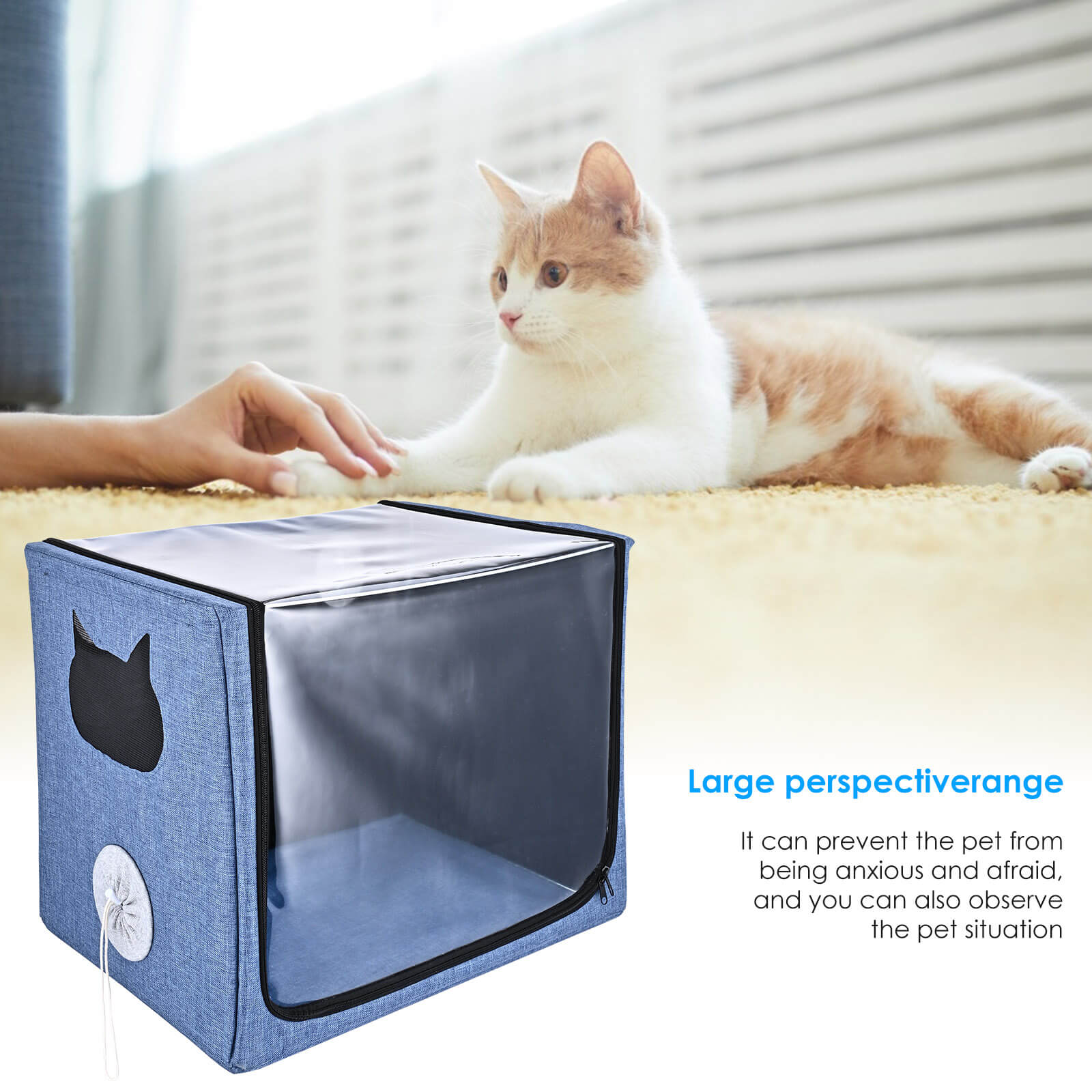 VARON Pet Oxygen Support Bundle for Small Pets with NT-06 Concentrator and Oxygen Chamber
