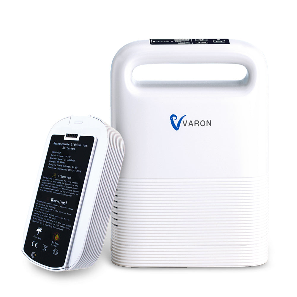 5L Portable Oxygen Concentrator, 8 Hours Battery