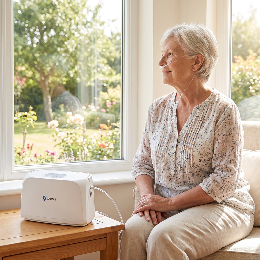 VARON 3L/min Portable Oxygen Concentrator NT-03