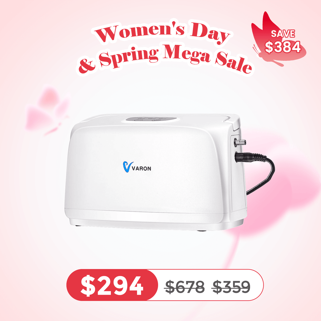 VARON 3L/min Portable Oxygen Concentrator NT-03