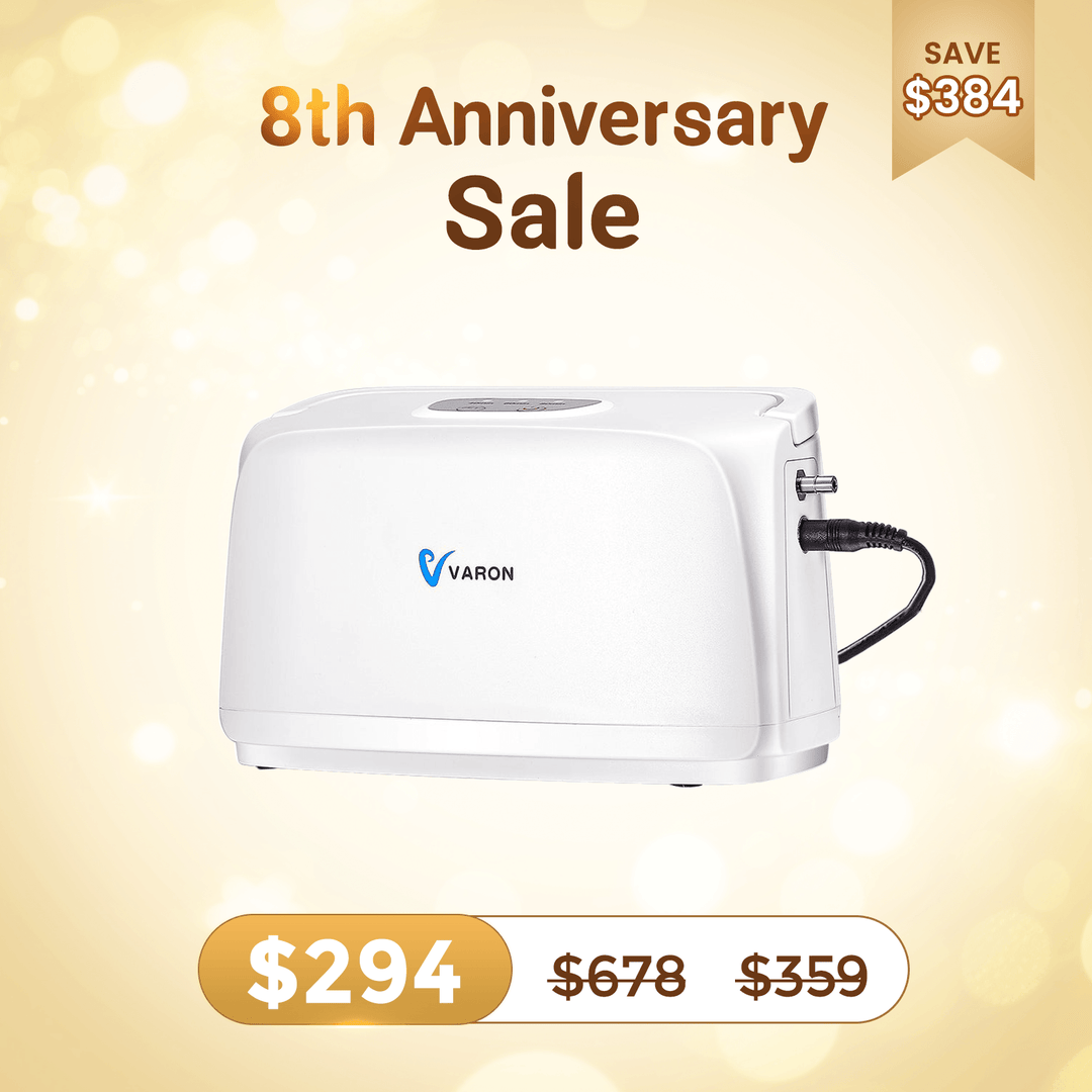 VARON 3L/min Portable Oxygen Concentrator NT-03