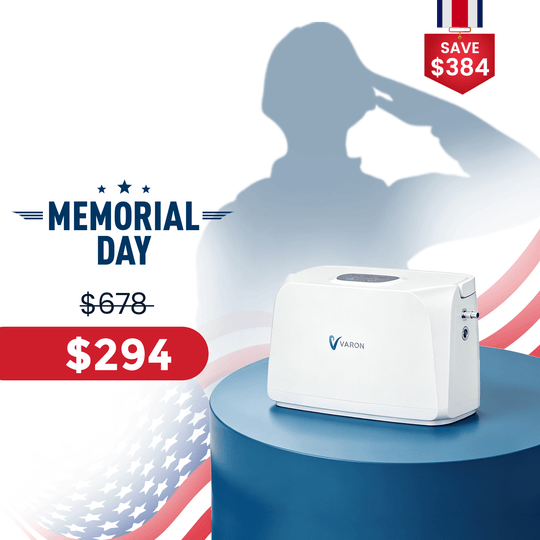 VARON 3L/min Portable Oxygen Concentrator NT-03