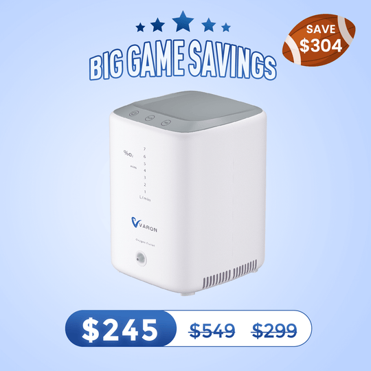 VARON 1-7L/min Home Oxygen Concentrator NT-04