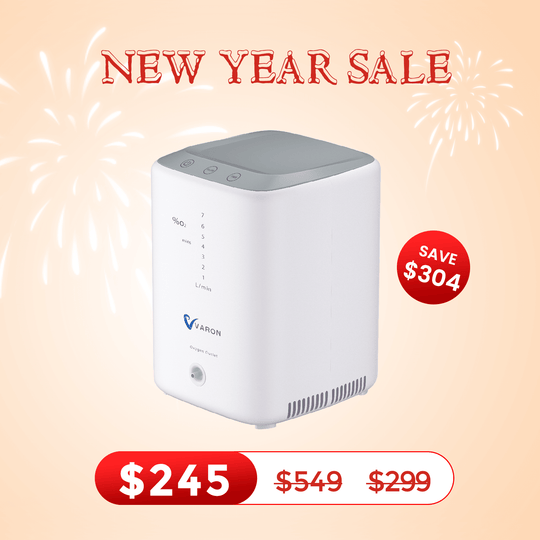 VARON 1-7L/min Home Oxygen Concentrator NT-04